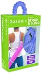 Gaiam 3-In-1 Strap&Sling-Purple/Lani�...