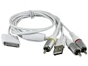 AV Kabel mit USB metal Stecker f&uuml;r iPhone iPod Classic Nano Touch f&uuml;r Apple iPhone 3G 16GB / 8GB / iPod Nano 4th Gen 16GB / 8GB / iPod Touch 2nd Gen 16GB / 32GB / 8GB