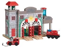 Thomas & Friends Wooden Railway - Deluxe Sights & Sounds Fire Station