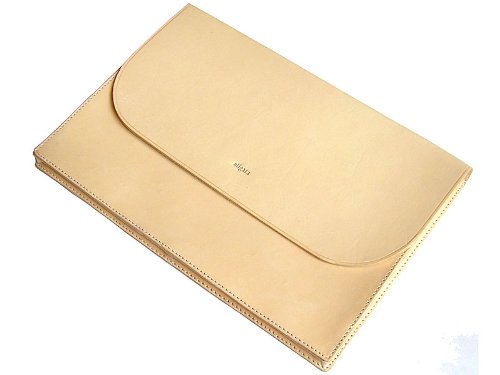 Leather MacBook Air 13 Envelope, Nude Beauty