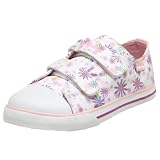 Pablosky Little Kid/Big Kid 977200 Hook & Loop Shoe,Twill Blanco,35 EU (US Big Kid 3.5 M)