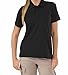 5.11 Women's Tactical Polo Short Sleeve Tactical Shirt, Style 61164, Black, L