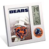 Chicago Bears Official Desk Clock Alarm and Photo Frame