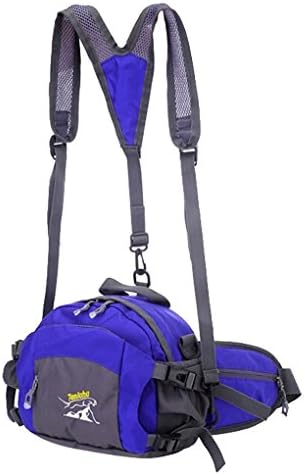 Smarstar Unisex Multi-Function Sports Hiking Travelling Running Waist Bag Pouch Belt Outdoor Bagpack - Blue