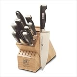 J.A. Henckels Twin Four Star II 11-Piece Knife Set with Block
