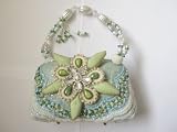 Fully Beaded Handmade Evening Wedding Party Handbag