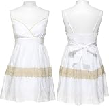 GRASS Voile Babydoll Dress W/ Crochet Trim [5WAZAZJD]