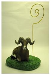 Big Horn Sheep RAM Figurine Memo Holder