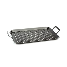 Charcoal Companion Porcelain-Coated Grilling Grid, Medium 9-3 4-by-14-1 4-Inch by 