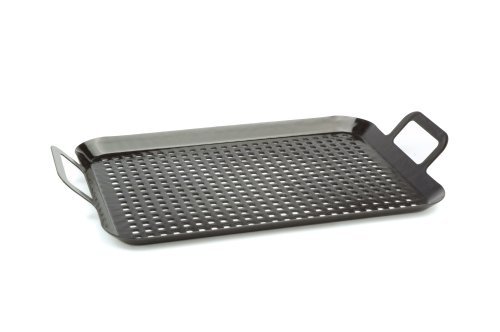 Charcoal Companion Porcelain-Coated Grilling Grid - Medium 9-3 4-by-14-1 4-Inch