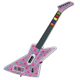 Skully Blue Design Guitar Hero X-plorer Guitar Controller Decorative Protector Skin Decal Sticker