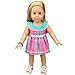 AOFUL Baby Doll Clothes Pretty Dress Fits 16