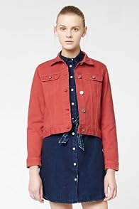 L!VE Long Sleeve Color Denim Jacket