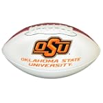 Oklahoma State Cowboys Official Size Synthetic Leather Autograph Football