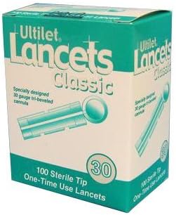 Boca Medical Ultilet Classic Lancets 30g-100 ct by Boca Medical