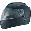 Daytona Cross Over D.O.T. Approved Full Face On-Road Motorcycle Helmet - Dull Black / Medium