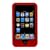 Solid Red Snap On Crystal Hard Cover Case for Apple Ipod Touch Itouch 8GB 16GB 32GB 2G 2nd Generation