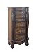 Jewelry : Powell Masterpiece Antique Gold Jewelry Armoire