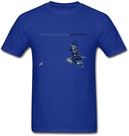 TIERTS Men's Tedeschi Trucks Let Me Get By T-shirt Size L Royal Blue