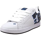 DC Court Graffik SE Trainers White Royal Plaid UK 17