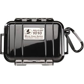 Pelican 5.88 X 4.06 X 2.12 Black 1010 Water Resistant Micro Case