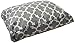 Gray Trellis Medium Rectangle Indoor Outdoor Pet Dog Bed With Removable Washable Cover By Majestic Pet Products