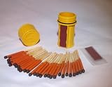 UCO Stormproof Match Kit Bonus 30ct Matches Yellow