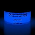 Pure Blue Glow in the dark Paint 1/2 Fluid Ounce