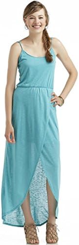True Freedom Junior Girl's Playa Sleeveless Tulip Skirt Maxi Dress (L, Baltic Blue)