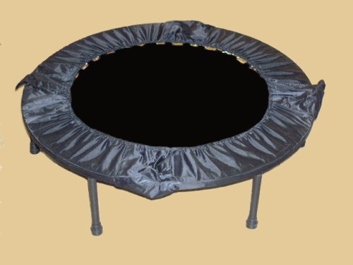 Mini Trampoline 40 Foldable Rebounder with Carrying Bag