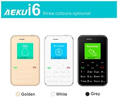 YCCTEAM I6 GSM Card Mobile Phone 1.54 Inch Screen, Support FM Radio, Mp3, Bluetooth, Earphone, Anti Lost (White)