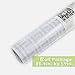 Fancy-fix Vinyl Decorative Trendy Geometric Privacy Window Glass Film