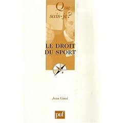 Le droit du sport