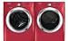 Frigidaire Affinity Red Front Load Washer & Electric Dryer FAFS4272LR_FAQE7072LR