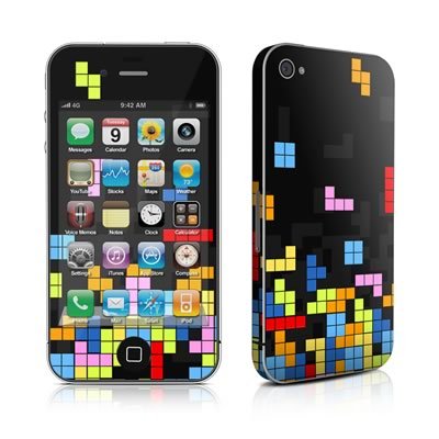 Apple iPhone 4用スキンシール【Tetrads】