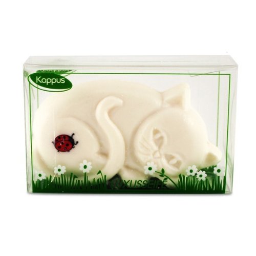 White Cat Soap 100g bar by Kappus