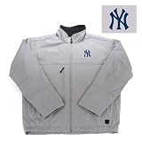 New York Yankees MLB Explorer Fleece Jacket (Silver)