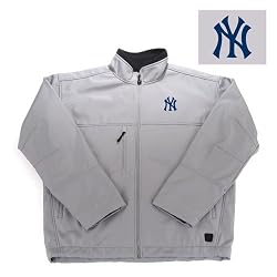 New York Yankees MLB "Explorer" Fleece Jacket (Silver)