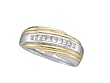 Mens 14k Two Tone Gold 1/2 ctw Princess Cut Diamond Wedding Band Mens 14k Two Tone Gold 1/2 ctw Princess Cut Diamond Wedding Band