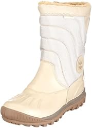 Timberland DUCK MID F/L WINTER WHITE 18647, Damen Stiefel, Elfenbein (Winter White), EU 37.5 (US 6.5)