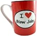 I heart Blow Jobs Ru Mug, 14oz