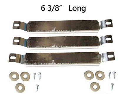 05592(3-pack) Stainless Steel Cross over Burner Replacement for Select Gas Grill Models by Kenmore , Charbroil and Others