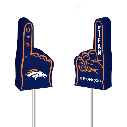 NFL Denver Broncos Foam Finger Antenna Topper