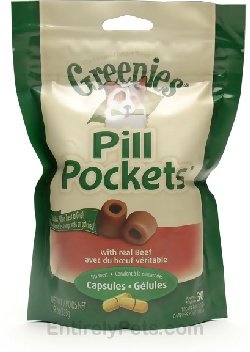 Pill Pockets LARGE 7.6 oz (30 Beef pockets)