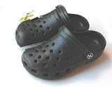 Childrens Black Crocs - Size 1 - 2