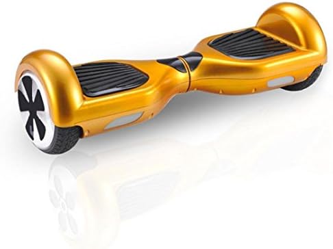 ECTOWN Two Wheels Smart Self Balancing Scooters Electric Drifting Board Personal Adult Transporter with LED Light (Gold)