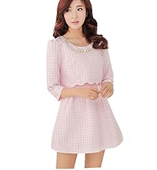 Plus Size Sexy Polyester Spring Summer Wedding Dress/Mini Dress 