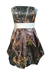 Strapless Satin Cocktail Short Natural   Waistline Homecoming Dress  With a Sash 