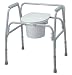 Medline Bariatric Heavy Duty 3 in 1 Commode 650 lb Weight Capacity
