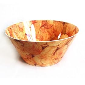 Crisps/ Potato Chips - 15cm Melamine Bowl